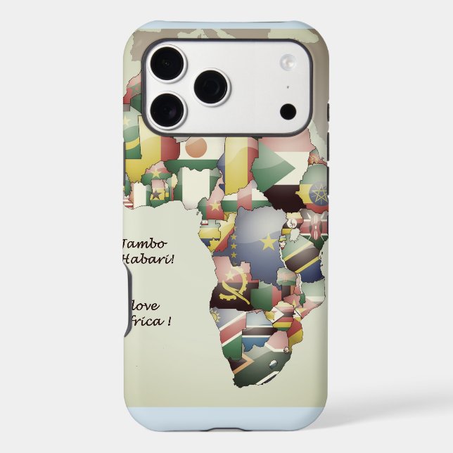 East West North South Central I Love Africa (Back)