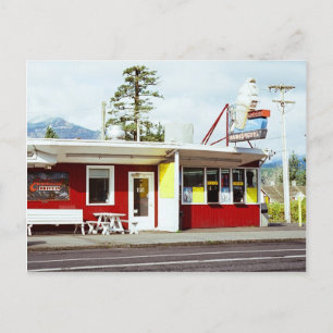 East Wind Drive-In, Cascade Locks, Oregon Postcard