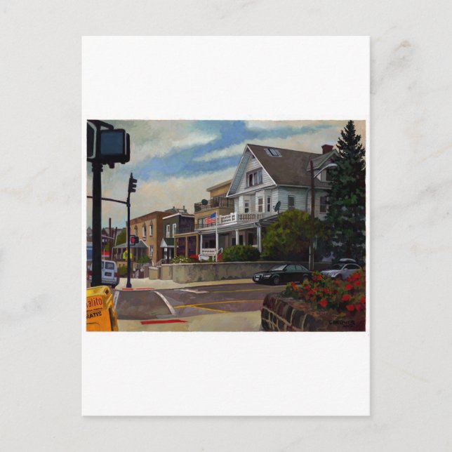 East Wind Over Weehawken 2013 by Stephen Gardner Postcard (Front)