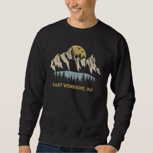 East Windsor New Jersey Mountain Sunset Sunrise NJ Sweatshirt