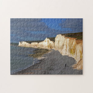 Eastbourne Cliffs in East Sussex England Jigsaw Puzzle