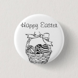 easter 1 inch round button