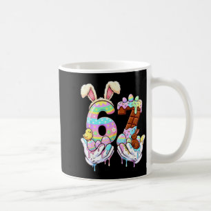Easter 67 Six Seven Funny Gen Alpha Meme Drip Boys Coffee Mug