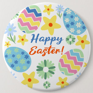 Easter  6 inch round button