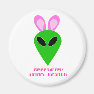 Easter Alien Magnet