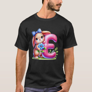 Easter Alphabet Letter E u2013 Funny ABC Egg for K T-Shirt