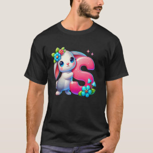 Easter Alphabet Letter S u2013 Funny ABC Egg for K T-Shirt