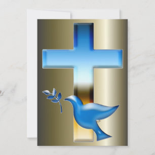 Easter and Palm Sunday Crosses and Scenes Holiday Card