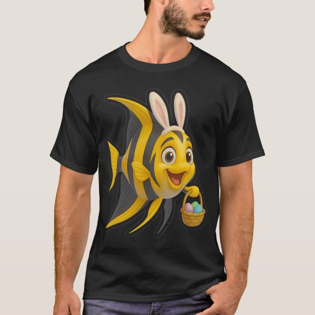 Easter Angelfish T-Shirt (Front)