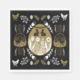 Easter April Holiday Gift Napkin