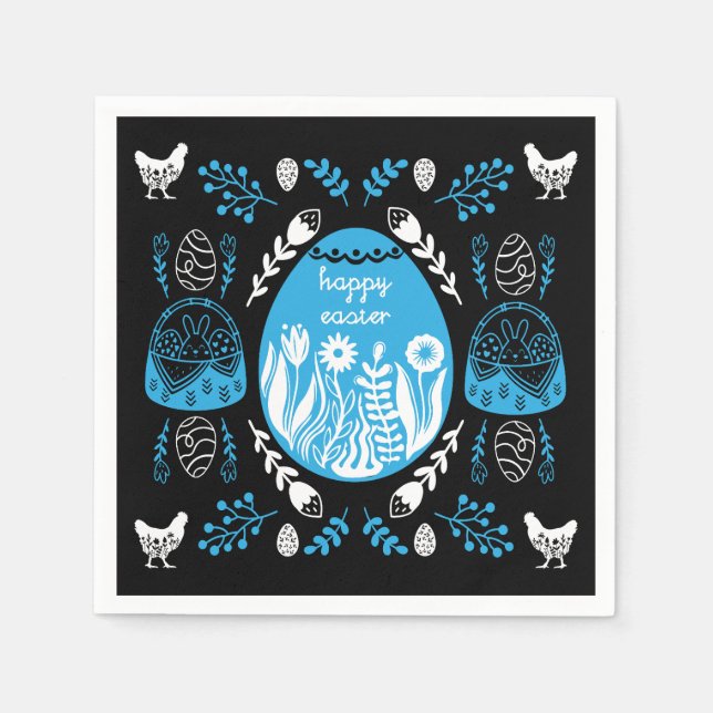Easter April Holiday Napkin (Front)