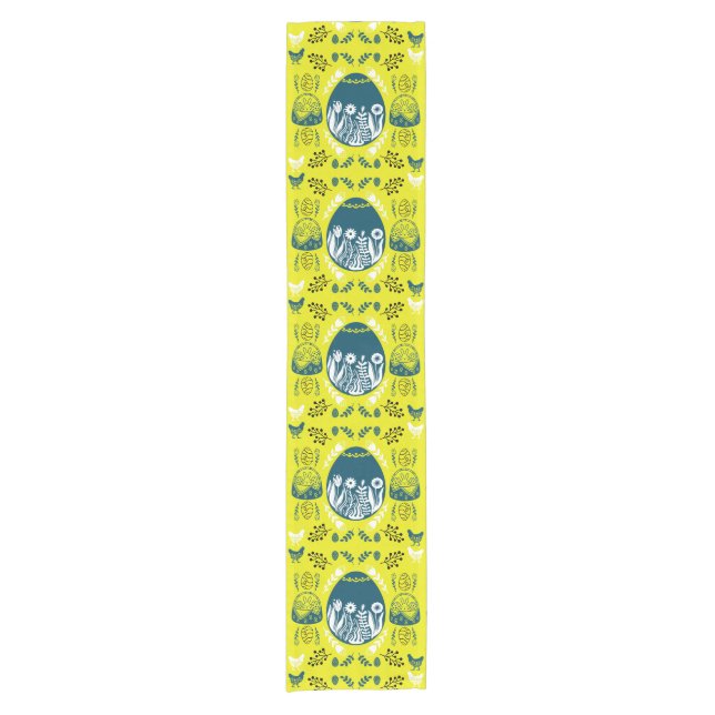 Easter April Holiday Short Table Runner (Front)