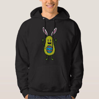 Easter Avocado Bunny Egg Fruit Vegan Men Women Kid Hoodie