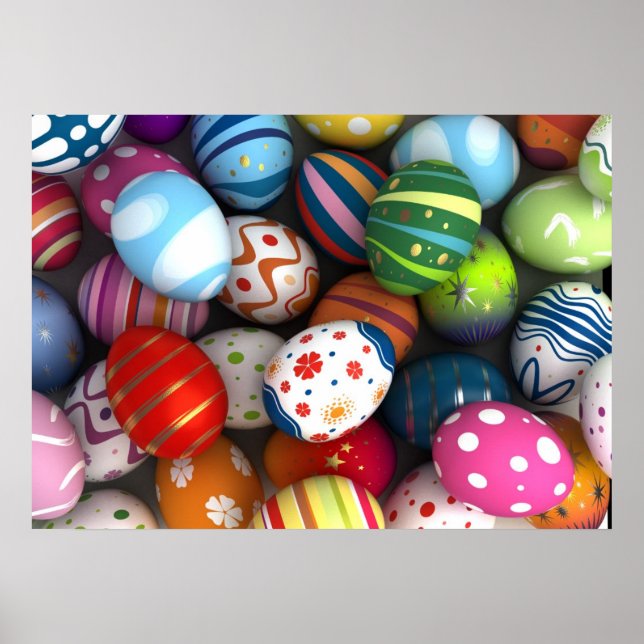 Easter Background Poster (Front)