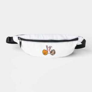 Easter Balls Basketball Baseball Football Boys Kid Fanny Pack