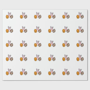 Easter Balls Basketball Baseball Football Boys Kid Wrapping Paper