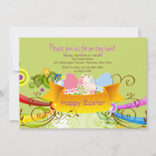 Easter Banner Invitation
