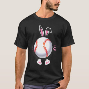 Easter Baseball Ball Easter Day Easter Bunny Base T-Shirt