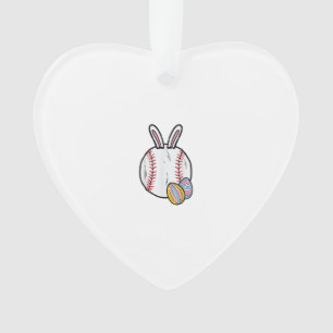 Easter Baseball Bunny Sports Men Boys Kids Toddler Ornament
