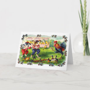 Easter Baseball Holiday Card