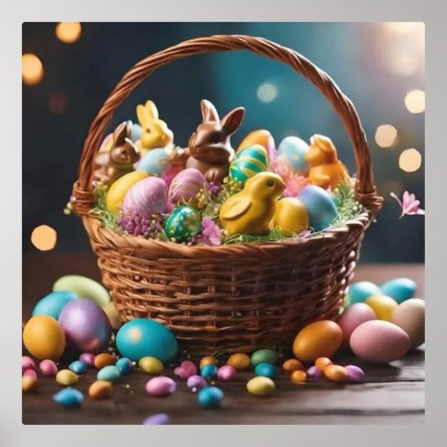 EASTER BASKET! FOIL PRINTS (Front)