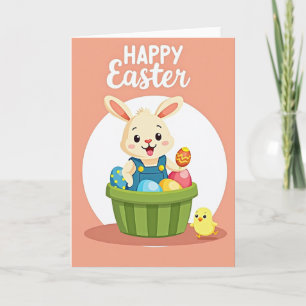 Easter Basket Friend Card
