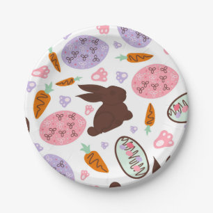 easter basket Paper Plate