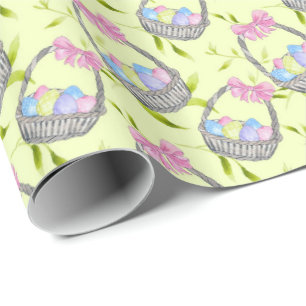 Easter Basket Wrapping Paper