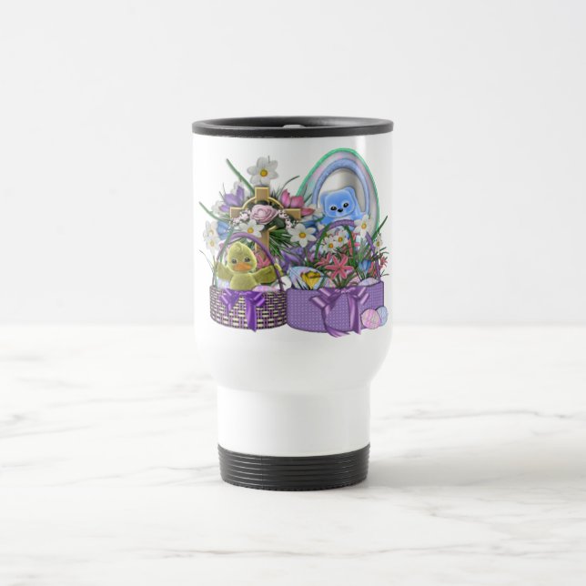 Easter Baskets Travel Mug (Center)