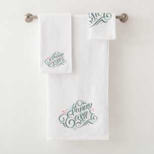 Easter Bath Towel Set