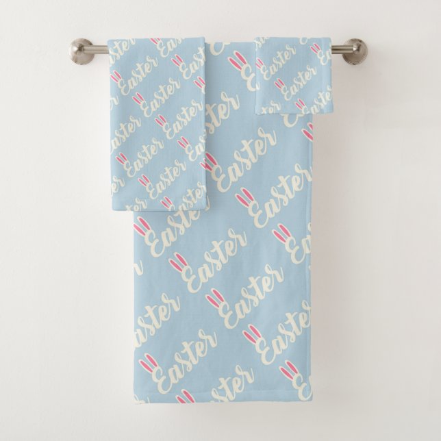 Easter  Bath Towel Set (Insitu)
