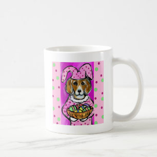 EASTER BEAGLE COFFEE MUG