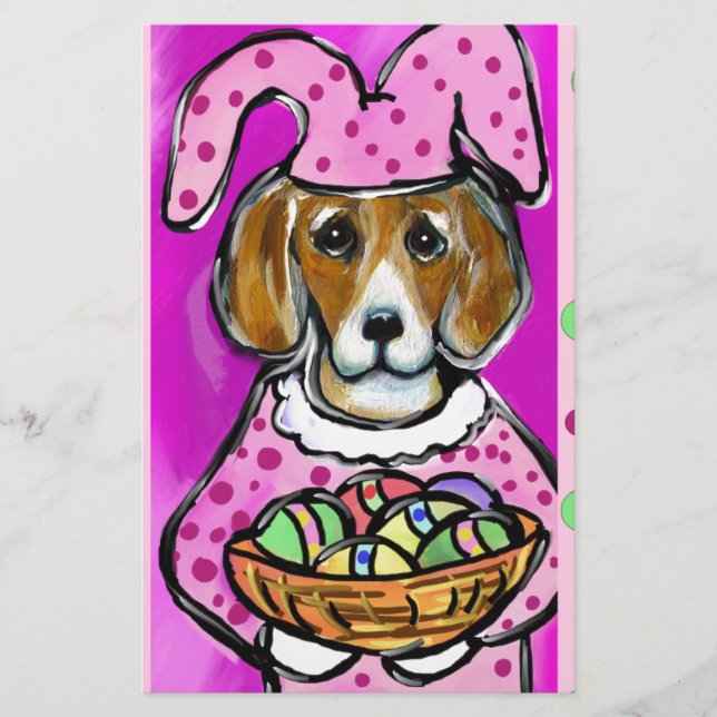 EASTER BEAGLE STATIONERY (Front)