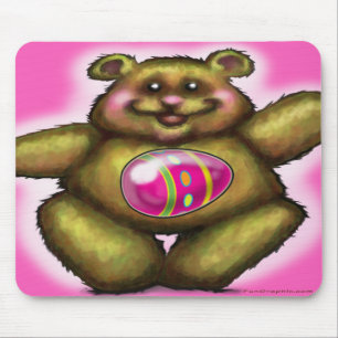 Easter Bear Mouse Pad