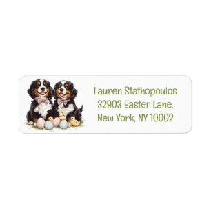 Easter Bernese Mountain Dogs Easter Eggs