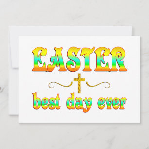 Easter Best Day Ever Holiday Card