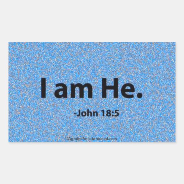 Easter Bible Quotes Sticker (Front)