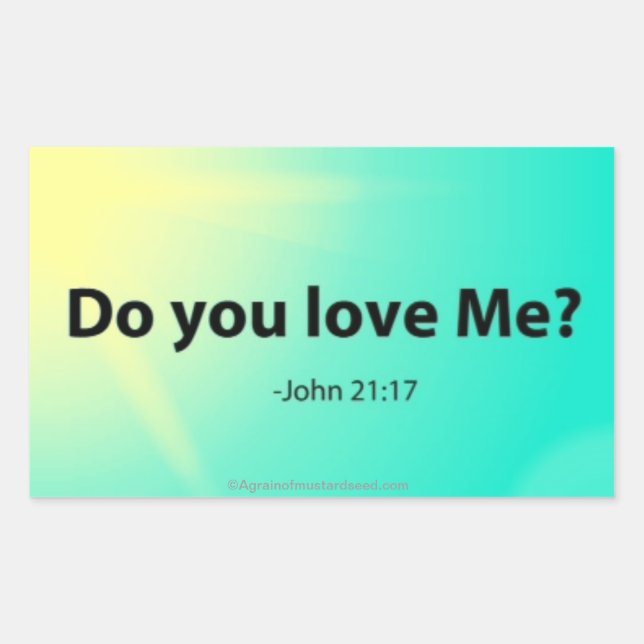 Easter Bible Quotes Sticker (Front)