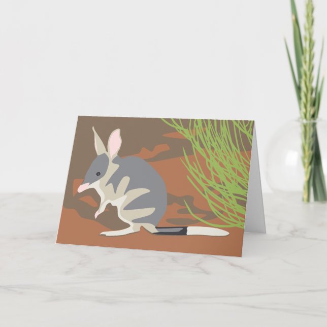 Easter bilby card with envelopes (Front)