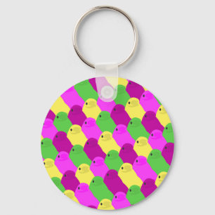 easter bird candy keychain