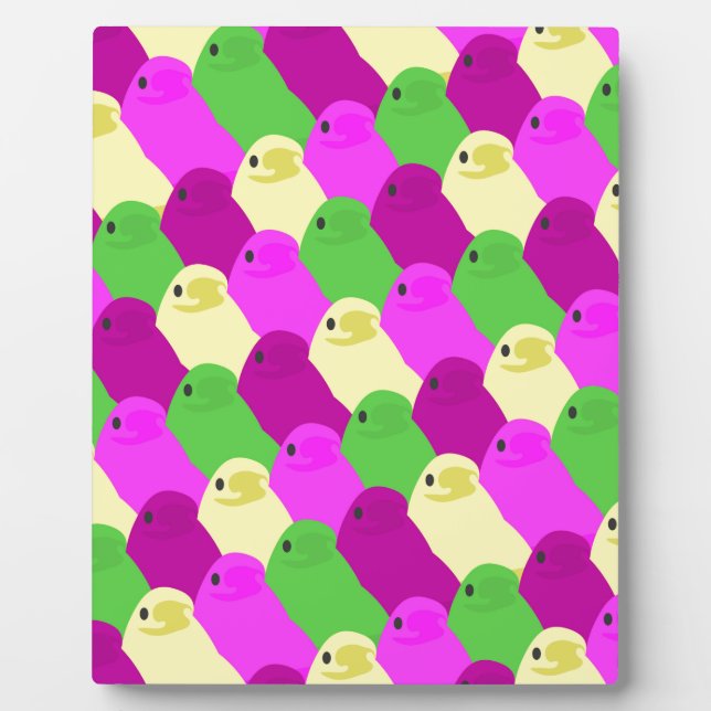 easter bird candy plaque (Front)