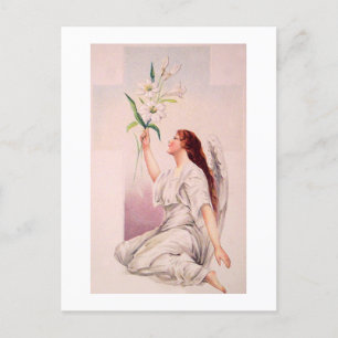 Easter Blessings 1 John 2:25 Bible Verse Holiday Postcard