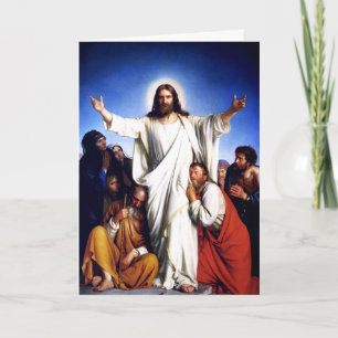 Easter Blessings. "Consolator" Fine Art Easter Holiday Card