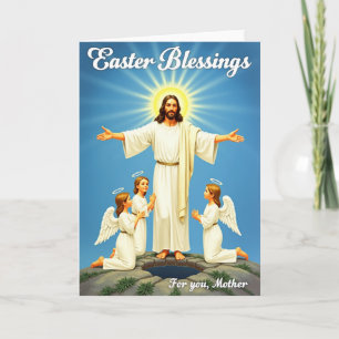 Easter Blessings Mother Card