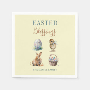 Easter Blessings Napkin