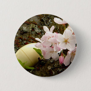 Easter Blossoms 2 Inch Round Button
