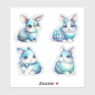 Easter Blue Bunnies