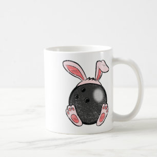 Easter Bowling Lover Bunny Ears Ll Cute Rabbit Spo Coffee Mug