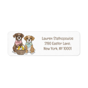 Easter Boxer Dogs