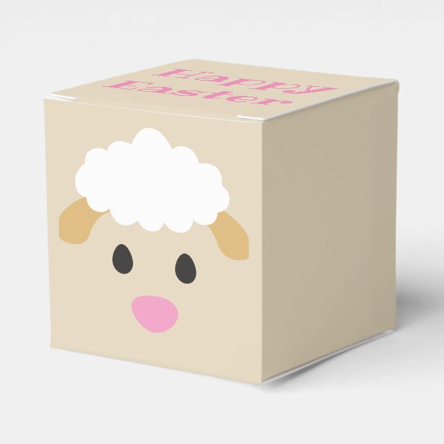Easter Boxes with Lamb (Front Side)